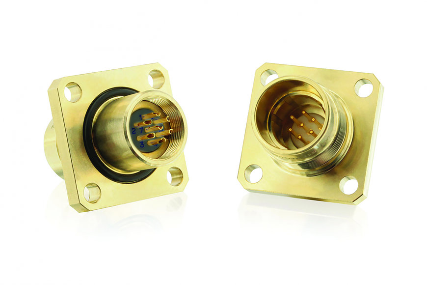 SOURIAU, expert in marine connectors, offers innovative products for very-high-pressure and low-pressure applications